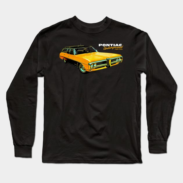 Poncho Wagon Long Sleeve T-Shirt by Chads